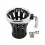Motorcycle Accessories Kettle and Beverage Holder Black & Silver 1
