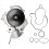 68211202AA Vattenpump för Ram 1500 Grand 3