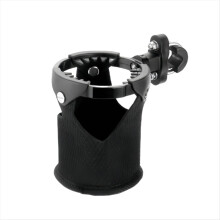 360 Swivel Mount Motorcycle Cup Holder for Handlebar/Bumper