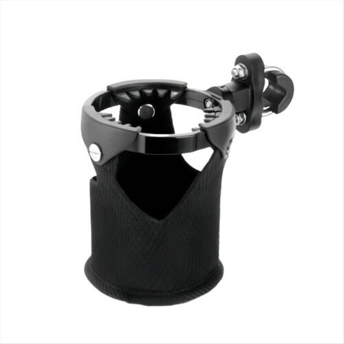 360 Swivel Mount Motorcycle Cup Holder for Handlebar/Bumper