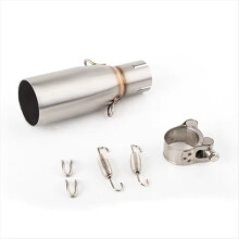 Motorcycle Slip on Exhuast for BEVERLY 125 300 MP3 125 250 300 Exhaust Middle Pipe Muffler BEVERLY 125 300
