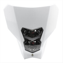 Off-Road Motorcycle HeadlightCover Ghost Face Mask Headlight for HondaCRF450L CRF450XR CRF 450L 450XR 450 L XR,B
