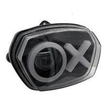 Motorcycle Headlight Daytime Running Light RGB Light Modified XO Headlight Lens Headlight Assembly for Sprint 150