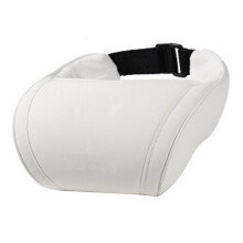 Car Seat Headrest Neck Pillow Foam for Model X Y S 3 White