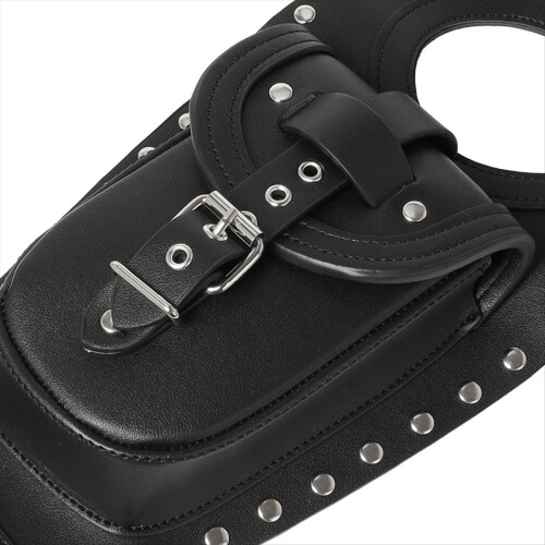 Motorcycle Tank Cover Panel Pad Strap Bra Bag For 2