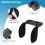 Car Neck Headrest Pillow Adjustable Angle Support Travel Rest 6