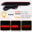 2X AC660V 25A 2-Pole 3-Position Momentary Plastic Rotary Changeover  +Black 5