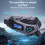K10 Motorcykelhjälm Intercom Headset Bluetooth 5.4 FM Interphone 6