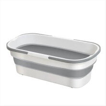 Portable Silicone Bucket for Household Large Mop Bucket Rectangular