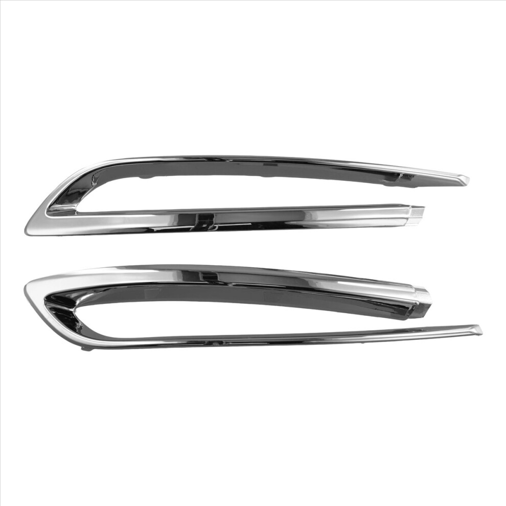 1Pair Rear Bumper Protector Chrome Trim For F10 528I 535I 2014-2016 51127341675 51127341676 4712439355298