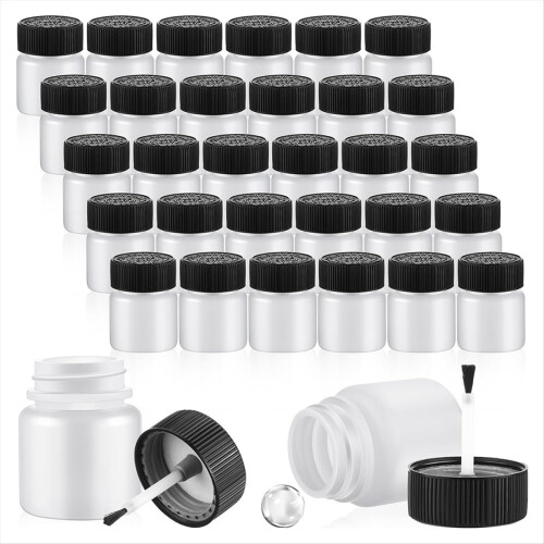120Pieces Touch Up Paint Bottles 30 Ml Empty Touch Up Paint Container 1