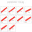 10 Pieces Car Dent Pulling Glue Tabs Dent Repair Tools 5