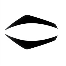 Car Front Bumper Side Splitter Spoiler Fog Lamp Side Spoiler Trim for 1 Series F70 2 Series F74 2024+ A
