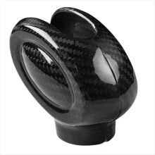 Car Real Carbon Fiber Shift Lever Cover Black