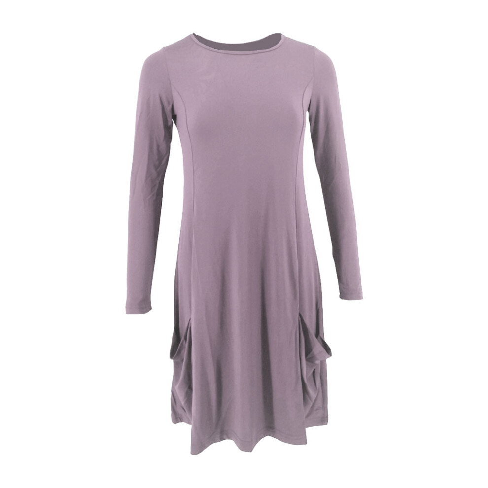 (Purple, XL) Stay Fashionable And Cozy Long Sleeve Spring Vintage Casual Cotton-image-OPC-PMDS8KJ-NEW