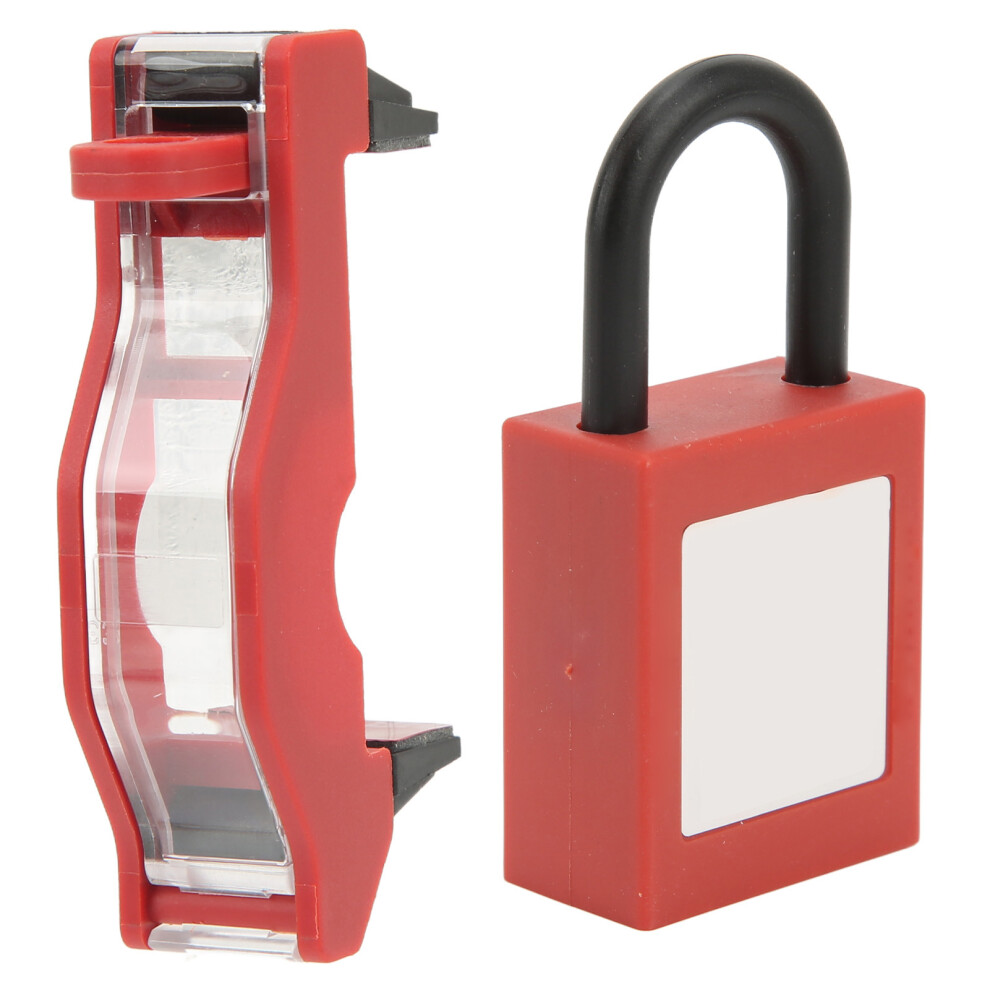 Universal Circuit Breaker Lockout Kit With 7Mm Padlock Transparent Cover 7661354085926