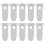 10Pcs Luft Kompressor Ventil Platte Stahl Zunge 9