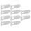 10Pcs Luft Kompressor Ventil Platte Stahl Zunge 7
