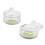 2 Pezzi Cristallo Ottagonale Mini Tazza con per Unghie 1