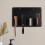 Support Mural Pour Tondeuse À Accessoires De Stockage Noir 5