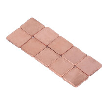 20 Stück Kupfer-Kühlkörper 15x15mm Schnelle Ableitung GPU-Kühlung