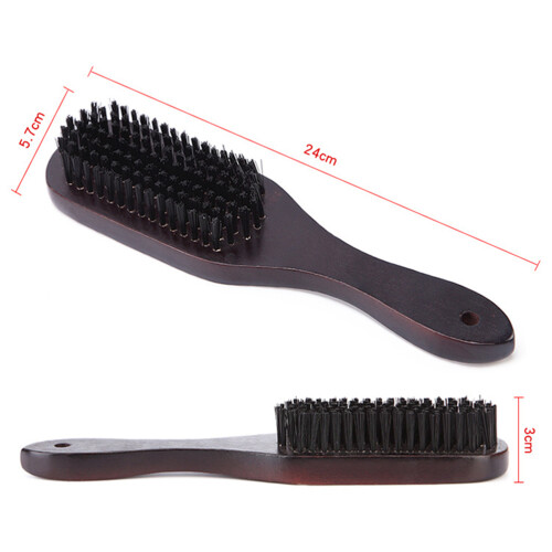 1Pc Beard Brush Nylon Bristle For Men Multi Use Styling 1