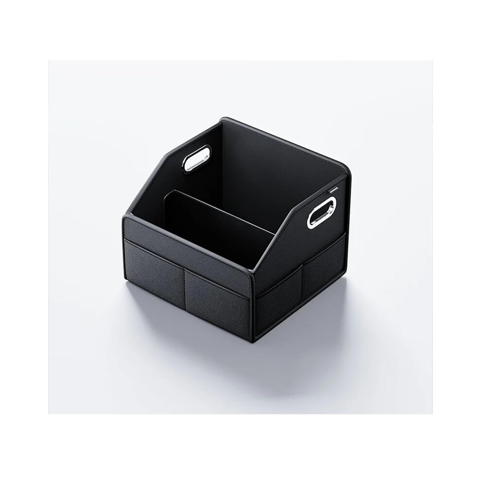 Car Trunk Organizer Pu Leather Storage Box Folding Collapsible Cargo Boot Organizer For Suv Mpv Auto Seat Back Box 9084446573510