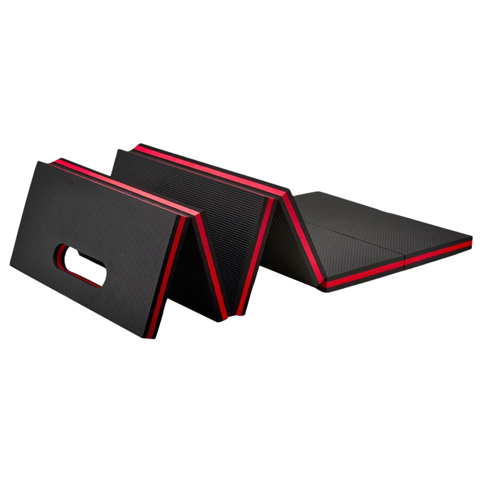 Foldable Floor Mat Eva Mechanic Pad 45.67X15.75x0.98 Multifunction Kneeling Cushion For Garage Auto Repair Tasks Red 9393856573578