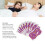 Large 30pcs Purple Sleep Strips: Nose Breathing Aid Snoring Solution 10