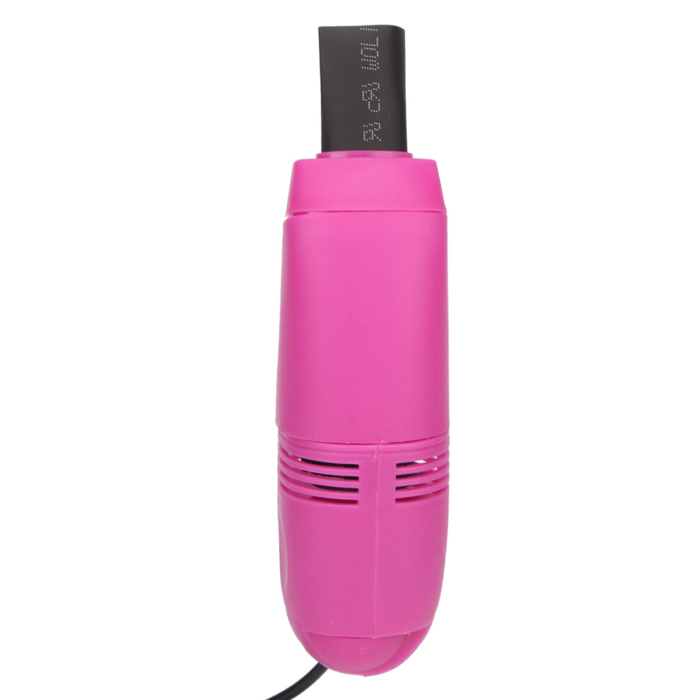 Red Handheld Mini Usb Vacuum Cleaner With Strong Suction For Electronics & Nails