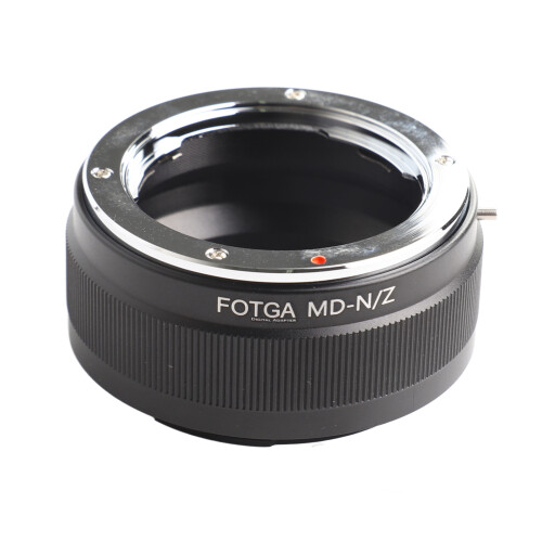 MD/MC zu Z-Mount manueller Objektivadapter, Schwarz 87 g 2