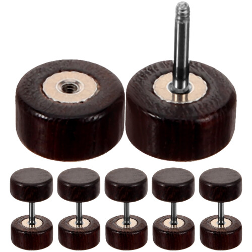 6 Faux Plug Ohrringe Einfache Ohrstecker Für Männer