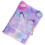 Plush Locked Notebook Violet Adorable Diary for School and Home 1