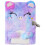 Plush Locked Notebook Violet Adorable Diary for School and Home 10