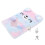 Plush Locked Notebook Violet Adorable Diary for School and Home 6