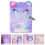 Plush Locked Notebook Violet Adorable Diary for School and Home 11