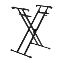 Piano Keyboard Stand Heavy-Duty Detachable Iron, Foldable For Stage Electronic Pianos, Amateur And Beginner