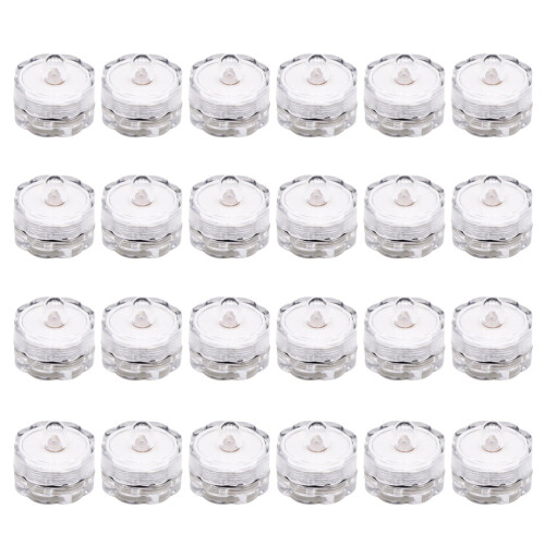 24 Pezzi Led Impermeabili Per Sottomarine Piscina Fontana 1