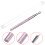 Conjunto Pincel Para Unhas Com Reposição Rosa 7