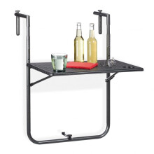 Balkontisch klappbar schwarz