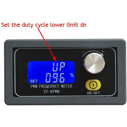 Dual System PWM Pulse Frequency Signal Generator Duty Cycle Adjustable Square Wave Rectangular Module XY-KPWM 2
