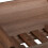 Blumentisch aus dunklem Holz 6