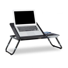Laptoptisch fürs Bett schwarz