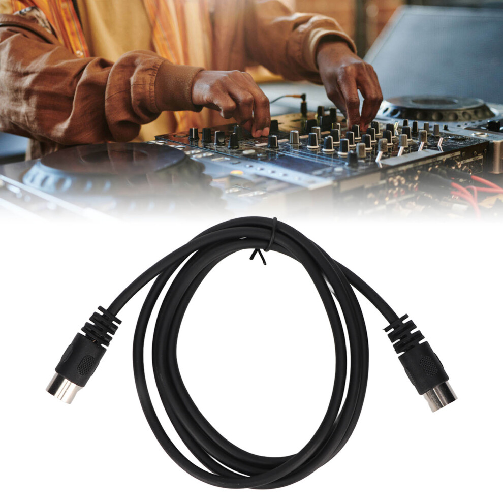 Din 5Pin Male To Male Extension Cable 4.9Ft, Flexible Pvc For Av Equipment 7901354108714