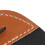 Comfort Fit 3pcs Archery Finger Tabs Double Layer PU Leather Brown 12