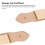 3 Tortillions Mischstümpfe weiß 14.9/15 cm 8