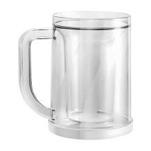 Beer Mugs For Freezer Double Walled Frozen Beer Glasses Summer Kitchen
