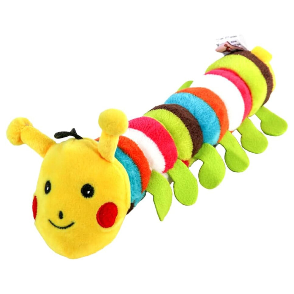 Pet Dog Dog Toy Dog Voice Molar Bite Resistant Toy Teddy Bichon Caterpillar Plush Toy Collection