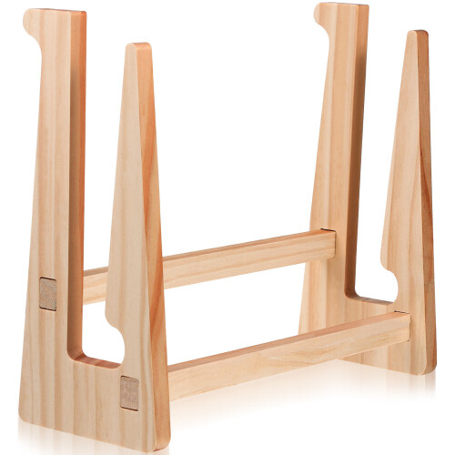 Laptopständer Tablet Halter Holz Ablage Rack Halterung 1