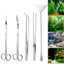 5 In 1 Aquarium Aquascaping Set Mit Pinzette Spatel